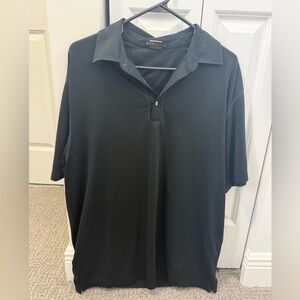 Nike Tiger Woods Collection Black Polo Shirt